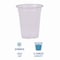 Boardwalk Clear Plastic Cold Cups, 12 oz, PK1000 PET12 - alternate 7